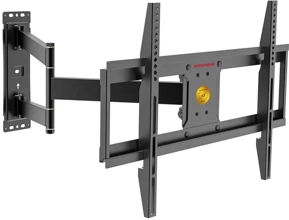 Кронштейн для телевизора Arm Media PARAMOUNT-75, 32-70", настенный, поворот и наклон,  черный [90661]